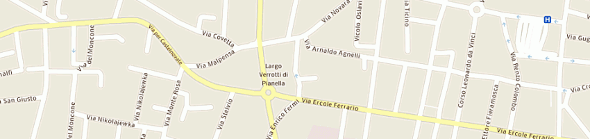 Mappa della impresa pozzi ambrogio a GALLARATE