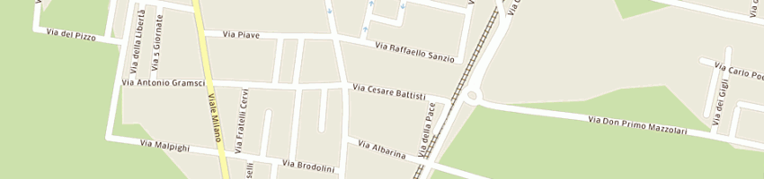 Mappa della impresa new line di colombo christian a VANZAGHELLO