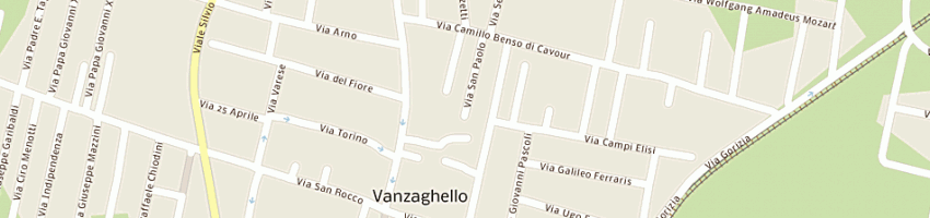Mappa della impresa confezioni angelo di monici marisa a VANZAGHELLO