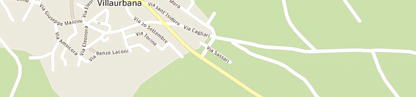 Mappa della impresa serra franco a VILLAURBANA