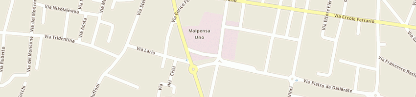 Mappa della impresa il naturista di roaldi fabrizia e c sas a GALLARATE