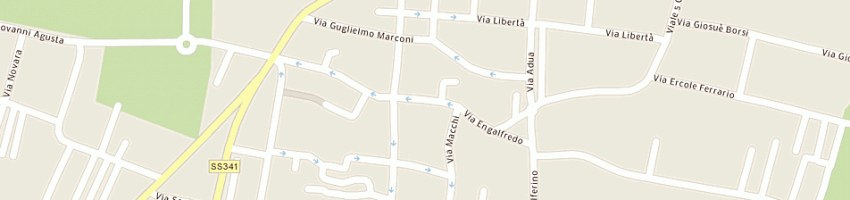 Mappa della impresa la salumeria di mattiello simonetta a SAMARATE