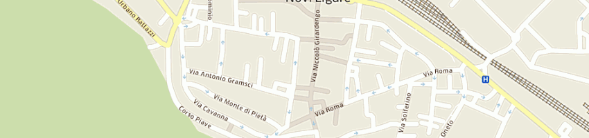 Mappa della impresa rampini renato a NOVI LIGURE