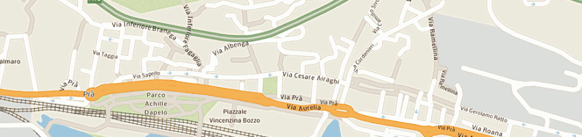 Mappa della impresa direzione didattica ge 30 a GENOVA