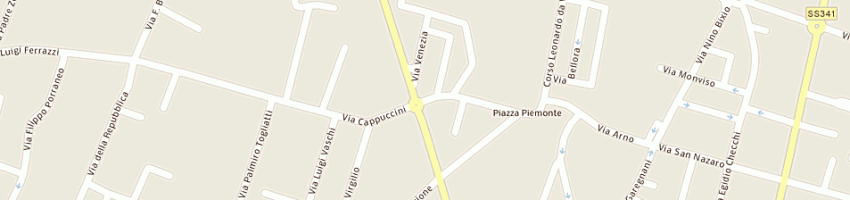 Mappa della impresa vignola carrelli trading srl a GALLARATE