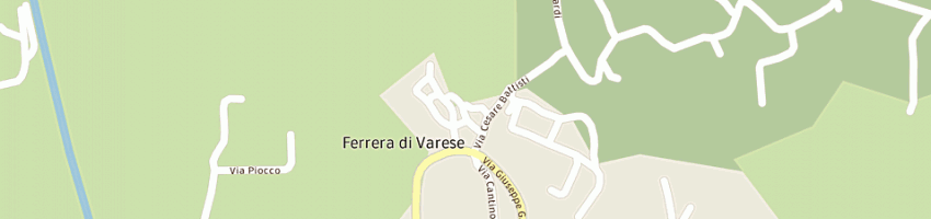 Mappa della impresa poste italiane a FERRERA DI VARESE