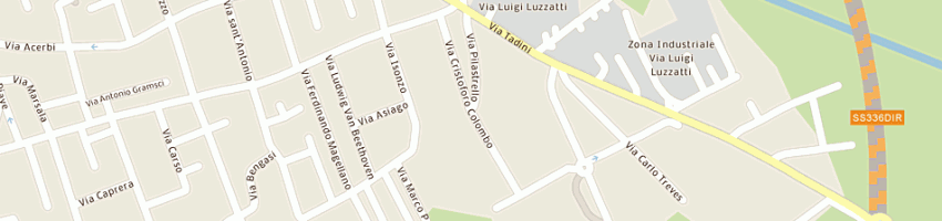 Mappa della impresa 3 c srl a CASTANO PRIMO