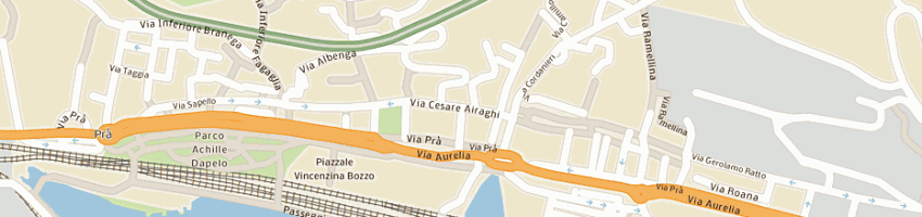 Mappa della impresa vitale maria paola a GENOVA