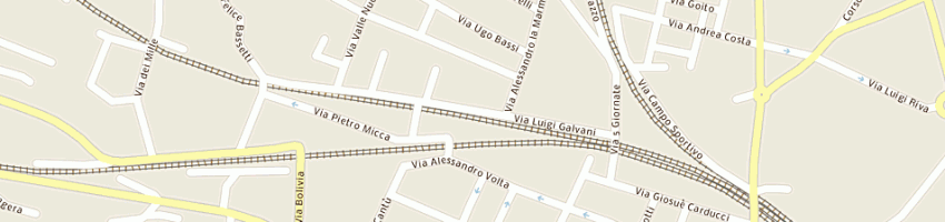 Mappa della impresa fabris aldo a GALLARATE