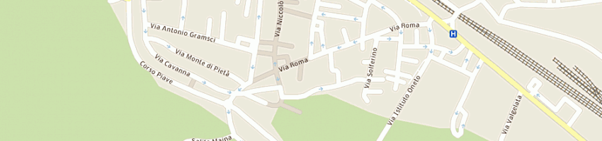 Mappa della impresa il faggio srl a NOVI LIGURE
