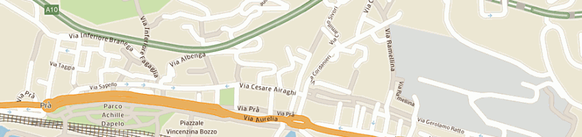 Mappa della impresa servetto giacomo a GENOVA