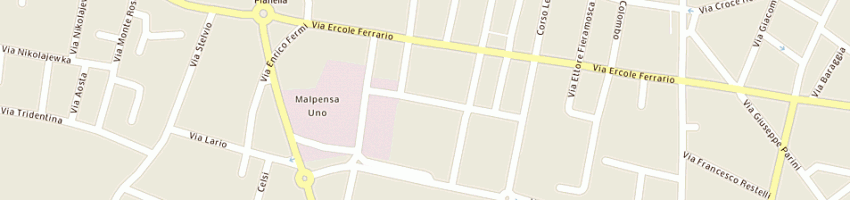 Mappa della impresa spazio colore di bea rina a GALLARATE