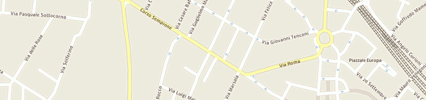 Mappa della impresa casa del tortellino di orru michele a GALLARATE