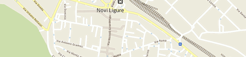 Mappa della impresa prospettive sas a NOVI LIGURE