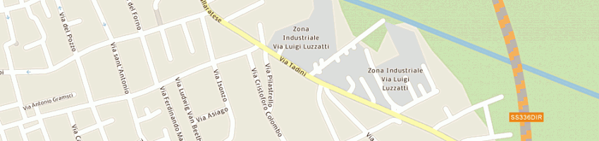 Mappa della impresa stravagario di tognon stefania a CASTANO PRIMO