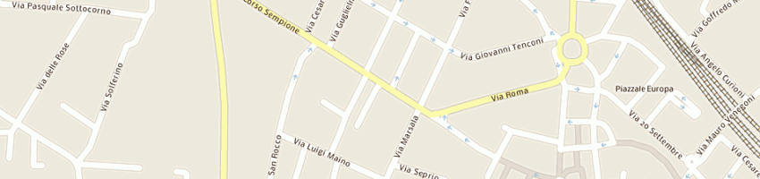 Mappa della impresa re ferdinando di scalavino francesca a GALLARATE