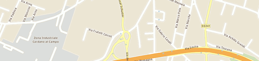 Mappa della impresa pasta ernesto a GALLARATE