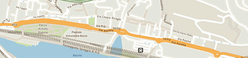Mappa della impresa mancini francesco a GENOVA
