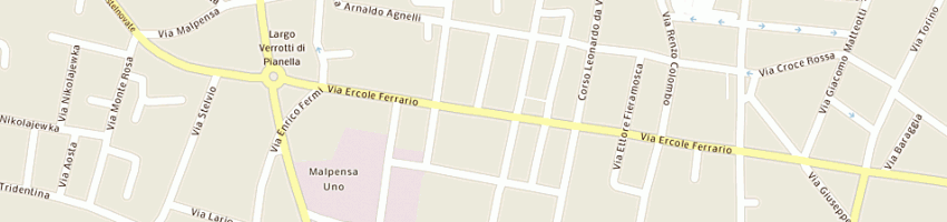 Mappa della impresa hobby center di bernocchi claudio a GALLARATE