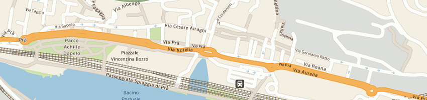 Mappa della impresa librandi alessia a GENOVA
