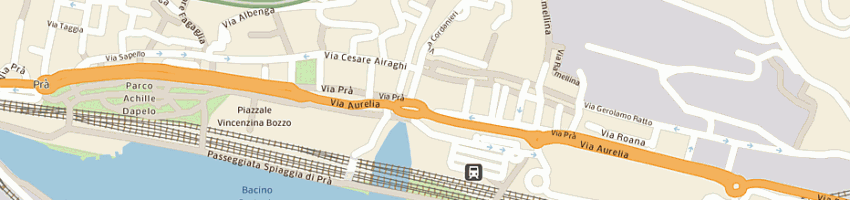 Mappa della impresa pucci maurizio a GENOVA
