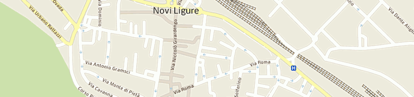 Mappa della impresa magi snc di loggia rocco e loggia massimo a ALESSANDRIA