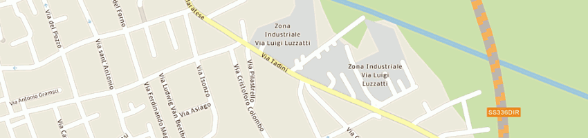 Mappa della impresa cbs (srl) a CASTANO PRIMO
