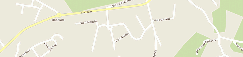 Mappa della impresa btp softel srl a AZZATE