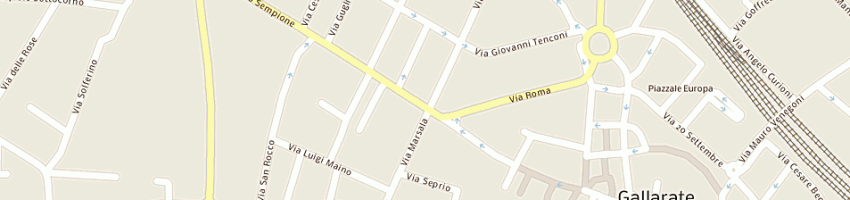 Mappa della impresa ceramiche del sempione di succurto donato di succurto luigi a GALLARATE