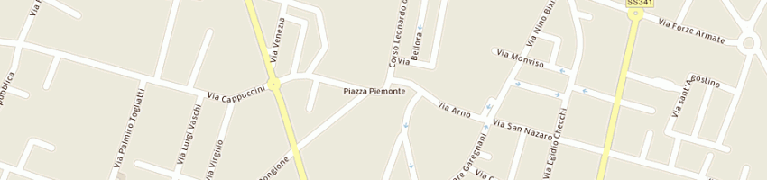 Mappa della impresa iser spa a GALLARATE