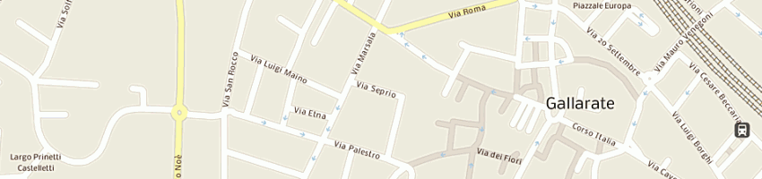 Mappa della impresa doc srl a GALLARATE