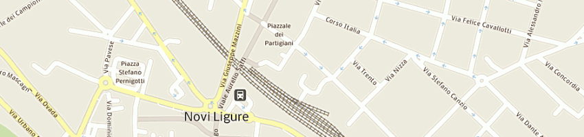 Mappa della impresa labor pel di cinzia volpicelli a NOVI LIGURE