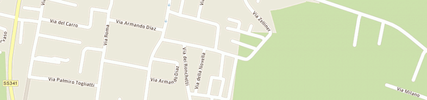 Mappa della impresa gioachin osvaldo a SAMARATE