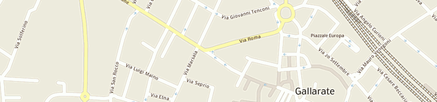 Mappa della impresa hi-tech systems srl a GALLARATE