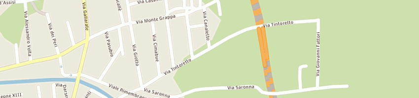 Mappa della impresa rubino srl a CASTANO PRIMO