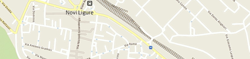 Mappa della impresa biolife srl a NOVI LIGURE