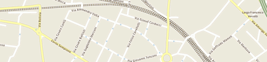 Mappa della impresa guglielmo augusto a GALLARATE