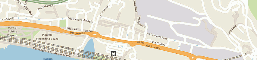 Mappa della impresa bruzzone mauro a GENOVA