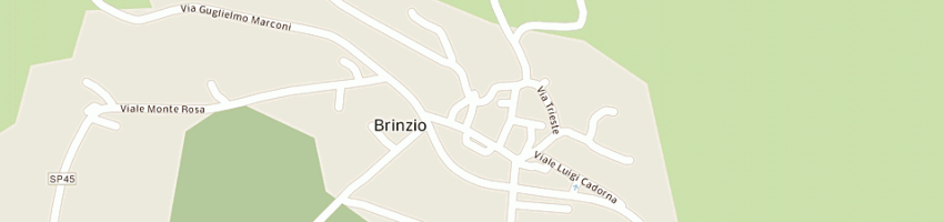Mappa della impresa chiodo rosario a BRINZIO