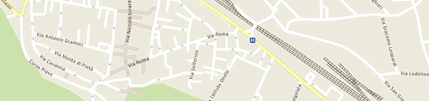 Mappa della impresa parrocchia di san pietro a NOVI LIGURE