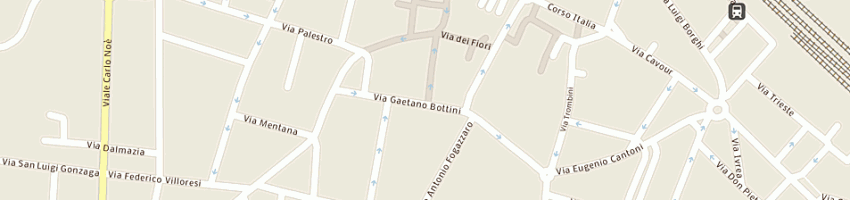 Mappa della impresa firinaiu hair stilyst di firinaiu giovanni a GALLARATE