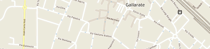 Mappa della impresa menhir srl a GALLARATE