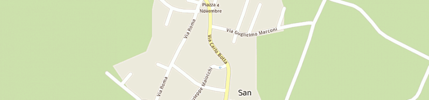 Mappa della impresa farmacia biscaldi di biscaldi maurizio e c snc a SAN GIORGIO DI LOMELLINA