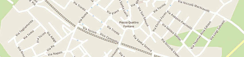 Mappa della impresa garofano stefano a SAN GAVINO MONREALE
