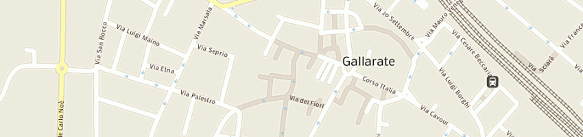 Mappa della impresa mattival di mattia valentino a GALLARATE
