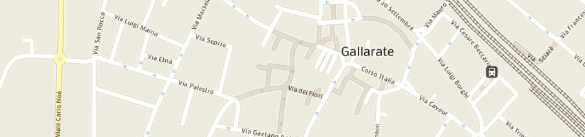 Mappa della impresa bally di jin dongping a GALLARATE
