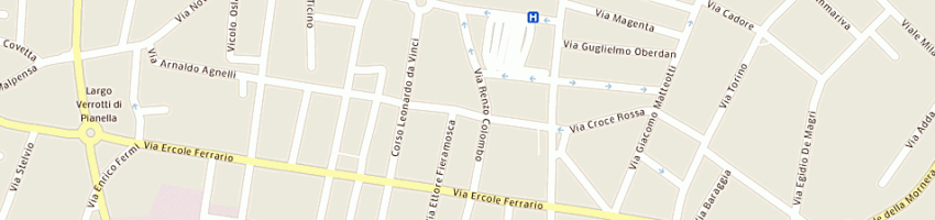 Mappa della impresa immobiliare quartieri magenta di maria luigia pastorelli e c sas a GALLARATE