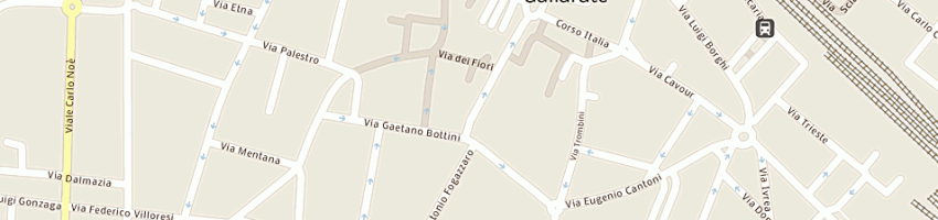 Mappa della impresa fantasia digitale sas di cesare fantasia e c a GALLARATE
