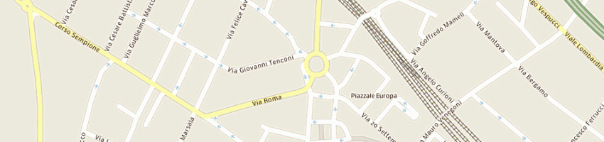 Mappa della impresa gbs strutture sas a GALLARATE