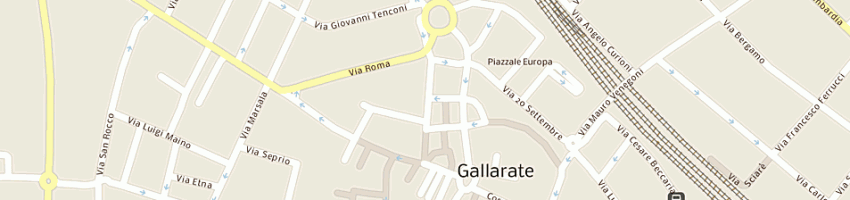 Mappa della impresa immobiliare plg srl a GALLARATE